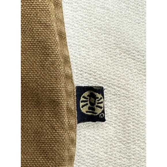 VTG Coleman Outdoors Shirt Mens XL Brown Twill Plaid Flannel Lined Chore Work - Picture 3 of 11